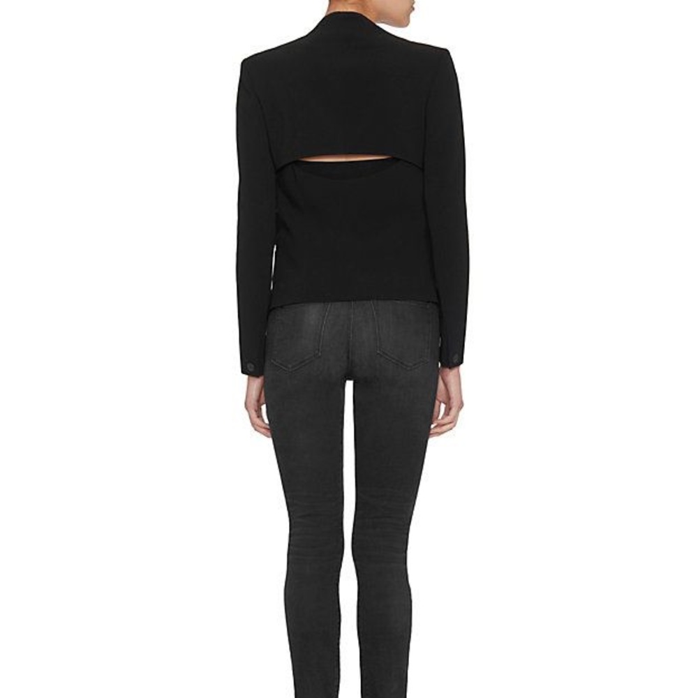 Black Rag & Bone Teresa blazer with peekaboo back detail